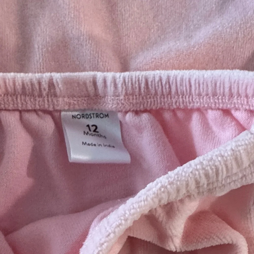Nordstrom Pink Ruffled Dress and Bloomers Set